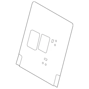 Seat Back Panel - Mazda (TK48-88-3N8)
