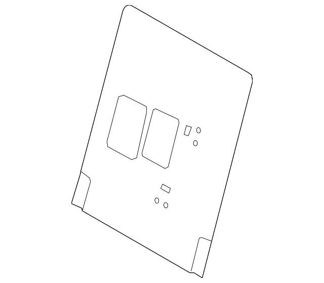Seat Back Panel - Mazda (TK79-88-3N8)
