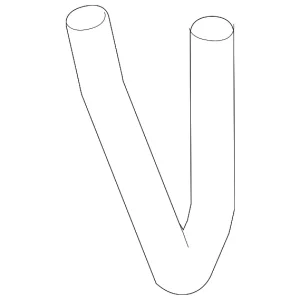 Engine Coolant Hose - Mazda (L334-13-680)