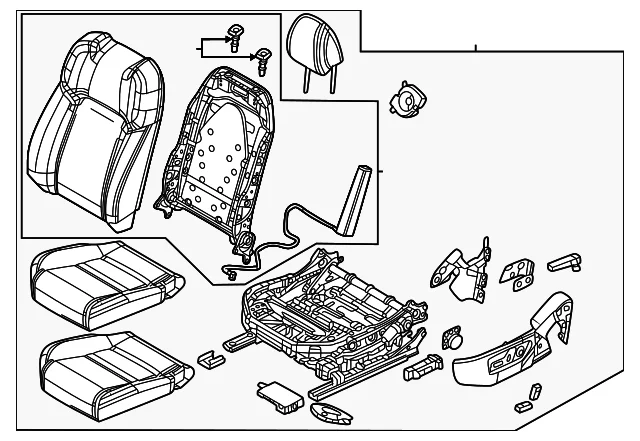 Seat Assembly - Mazda (VD01-57-150C-02)