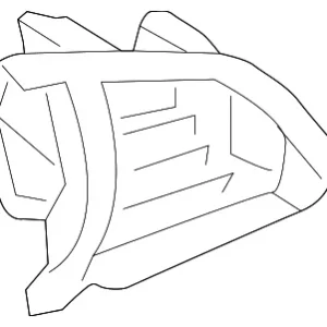 Vent Louver - Mazda (BDGF-64-730C-02)