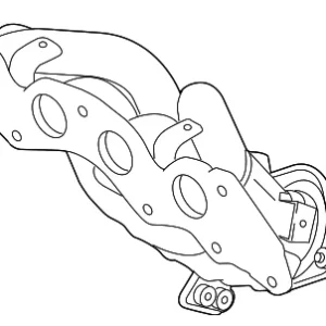 Exhaust Manifold - Mazda (L533-13-45XA)