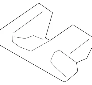 Seat Belt Guide - Mazda (K123-88-2M7-02)
