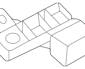 Spoiler Bracket - Mazda (KMV6-51-9M4)