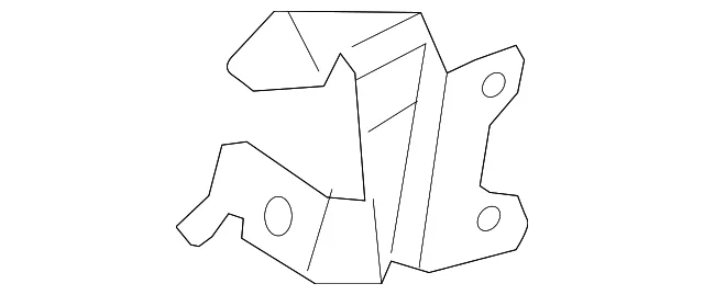 Front Suction Line Bracket - Mazda (TK48-61-470)