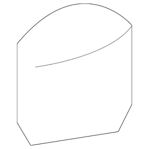 Lower Trim Cap - Mazda (BBN9-68-949A)