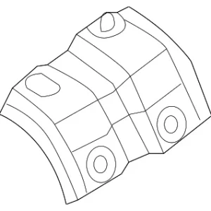 Roof Side Rail Reinforcement Bracket - Mazda (VA40-70-63Y)