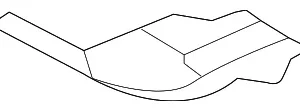 Torque Box - Mazda (GK2A-54-392)