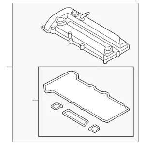 Cover Cylinder Head - Mazda (LFE2-10-210E)