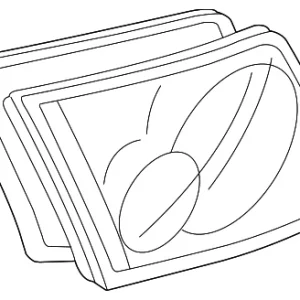 Lens & Housing Gasket - Mazda (GP9A-51-3H8)