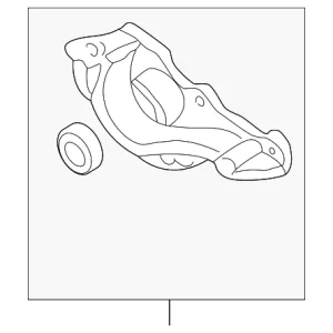 Timing Cover - Mazda (ZZM3-10-501)