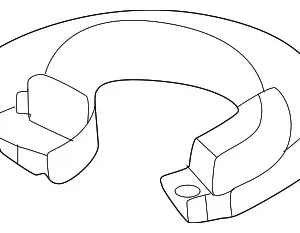 Lower Seat - Mazda (KBB6-28-0A3B)