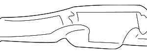 Upper Trim - Mazda (1F82-68-210-30)