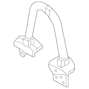 Roll Bar Bracket - Mazda (N243-56-B9XD)