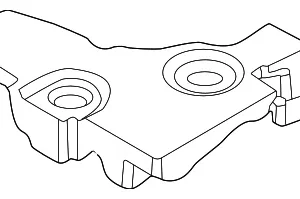 Upper Insulator - Mazda (MH01-30-486)