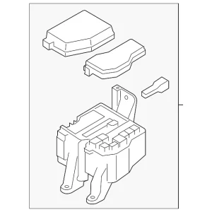 Fuse & Relay Box - Mazda (TG20-66-760)