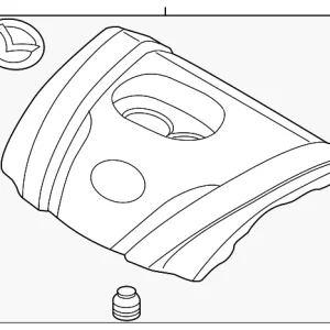 Engine Cover - Mazda (PX04-10-2F0)