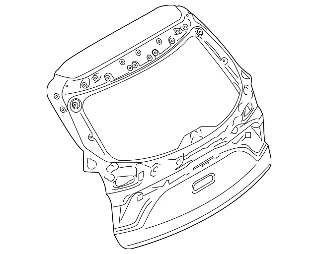Lift Gate - Mazda (TKY9-62-02X)