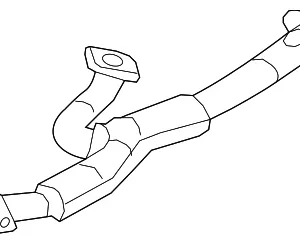 Front Pipe - Mazda (CA01-40-500B)