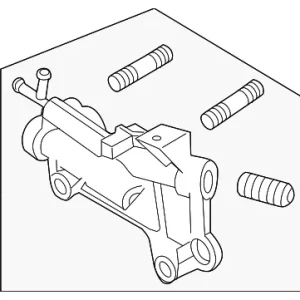 Egr Valve Bracket - Mazda (ZJ38-20-330)