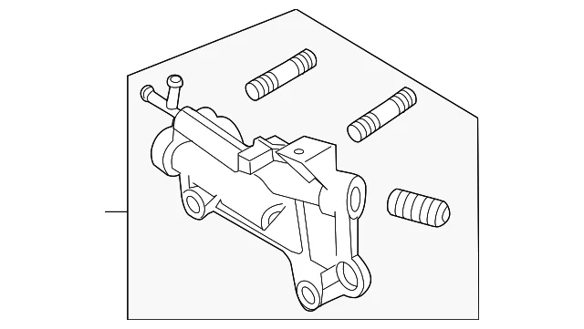 Egr Valve Bracket - Mazda (ZJ38-20-330)