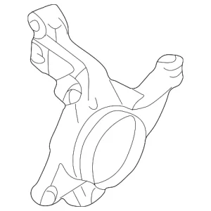 Knuckle - Mazda (B25D-33-031B)