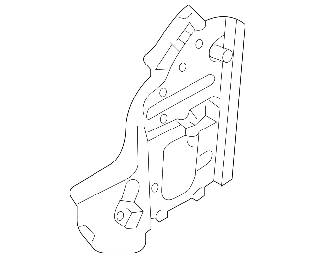 Inner Hinge Pillar - Mazda (TK48-71-230)