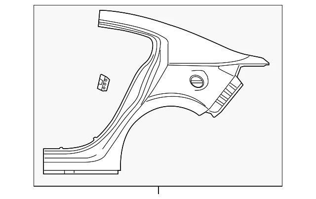 Quarter Panel - Mazda (BJY7-70-41X)