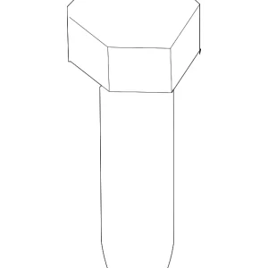 Wheel, Spare Bolt - Mazda (G030-56-961)