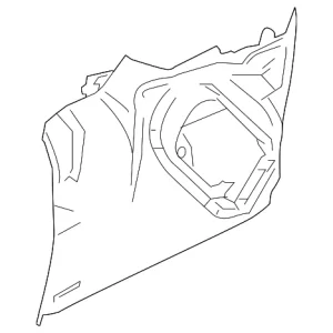Trunk Side Trim - Mazda (B33D-68-870B)