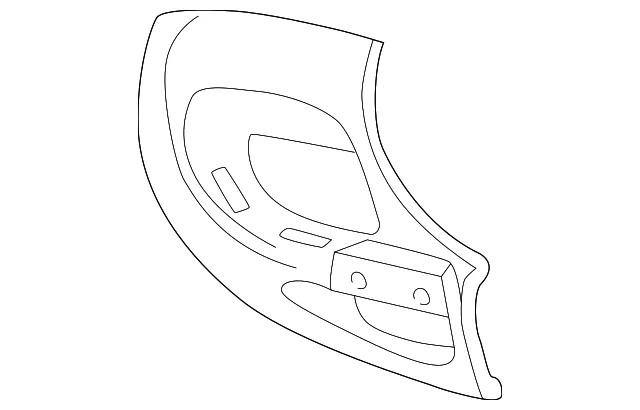Finish Panel - Mazda (ZZM3-58-521)