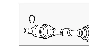 Axle Assembly - Mazda (GTC5-25-60X)