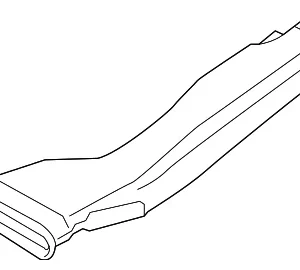 Center Duct Extension - Mazda (GHR1-61-8A2)