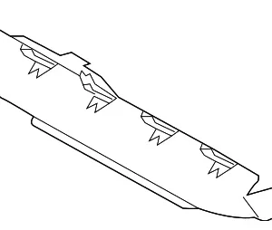 Defroster Duct - Mazda (DF71-60-120)