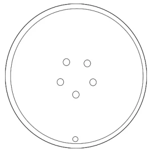 Wheel, Alloy - Mazda (9965-01-7070)