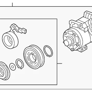 Compressor Assembly - Mazda (BFD1-61-450A)