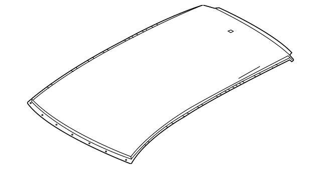 Roof Panel - Mazda (TKY8-70-600)