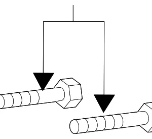 Inlet Pipe Bolt - Mazda (TK48-61-K29)