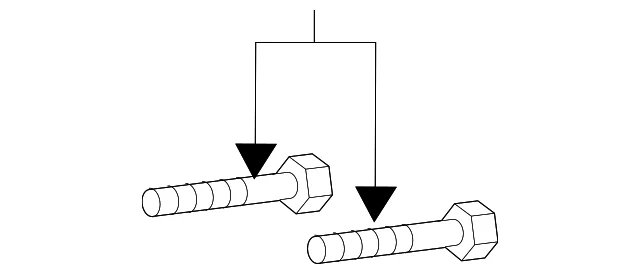 Inlet Pipe Bolt - Mazda (TK48-61-K29)