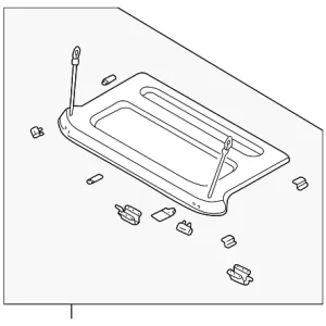 Luggage Cover - Mazda (B26H-68-310D-65)