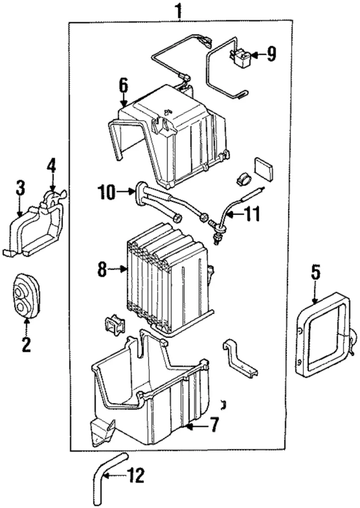 Expansion Valve - Mazda (LB50-61-J14)