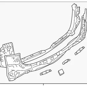 Rear Panel Assembly - Mazda (KBYC-70-75ZA)