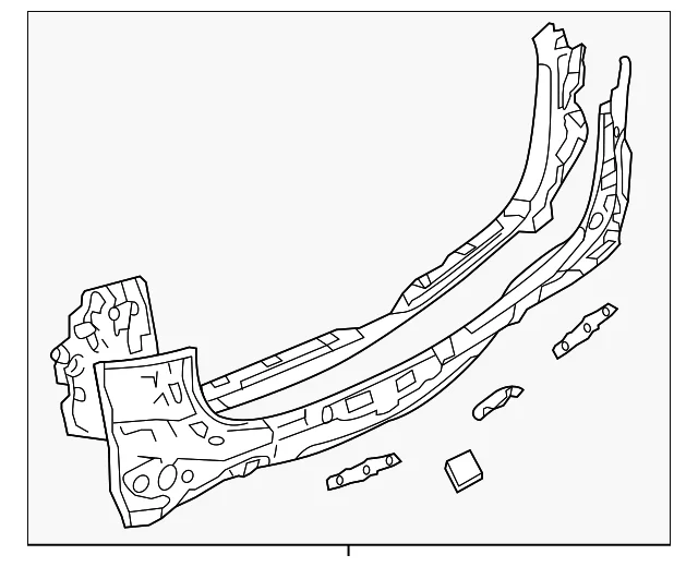 Rear Panel Assembly - Mazda (KBYC-70-75ZA)