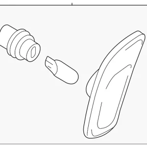 Marker Lamp Assembly - Mazda (NA1J-51-5E0B)