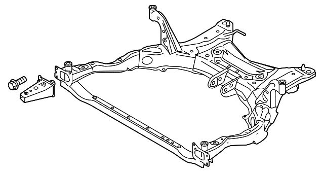 Engine Cradle - Mazda (KB7W-34-80XD)