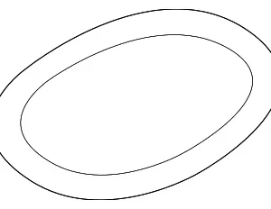 Rear Hose Gasket - Mazda (MH01-15-156)