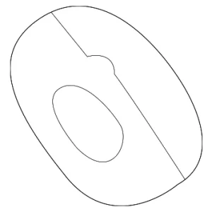 Upper Retainer - Mazda (ZZM0-60-495)