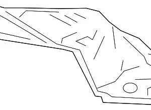 Exhaust Manifold Heat Shield - Mazda (PY98-13-390)