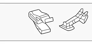 Lower Bracket - Mazda (DN4J-68-57XA-02)