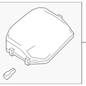 Fuse Box Cover - Mazda (BCKA-66-76Y)
